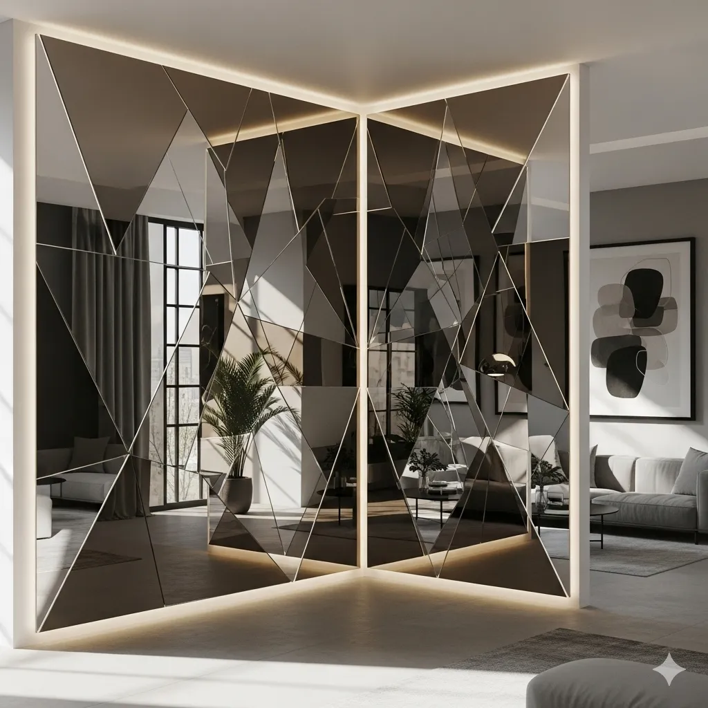 Geometric Mirror Panels