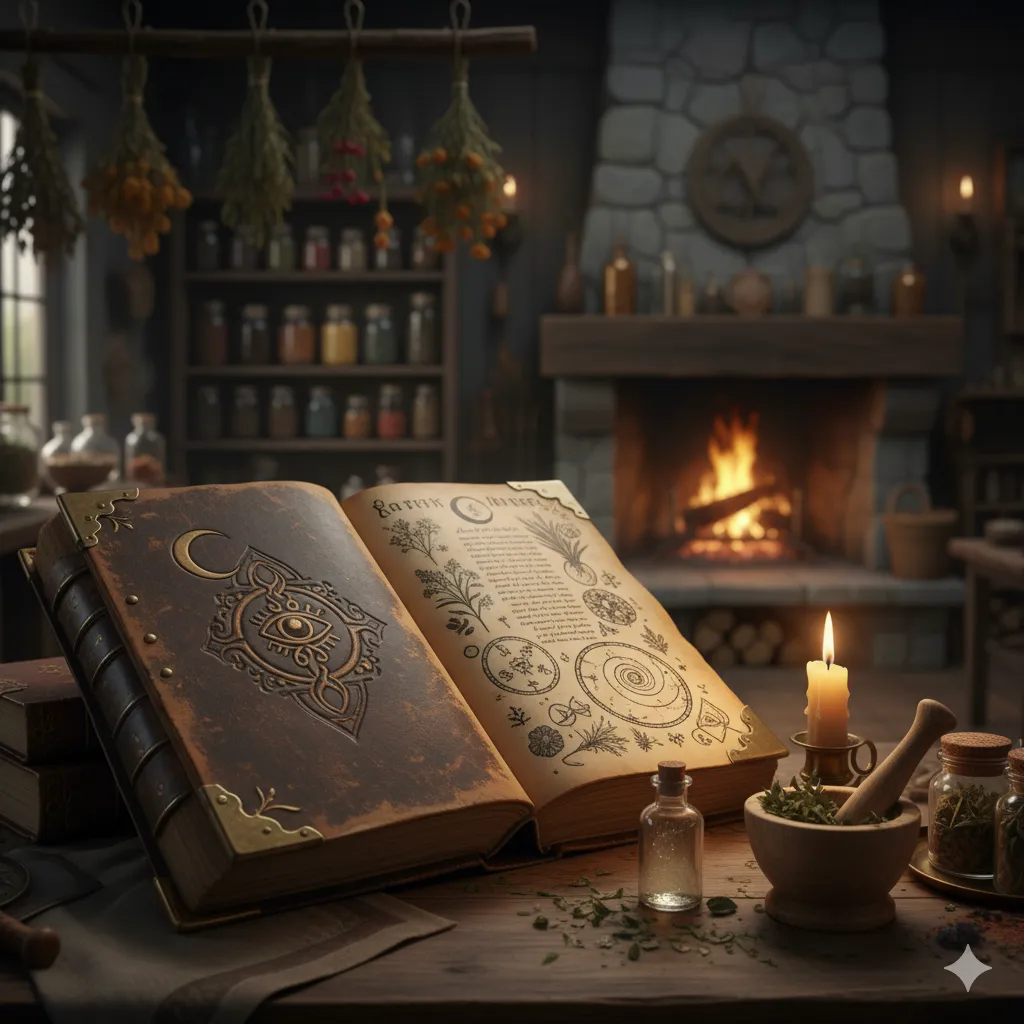 Keep a Magical Cookbook or Kitchen Grimoire