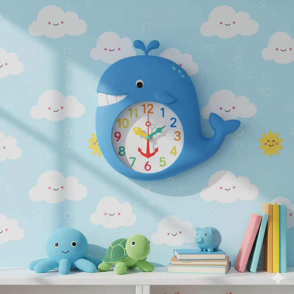 Kids’ Blue Clock