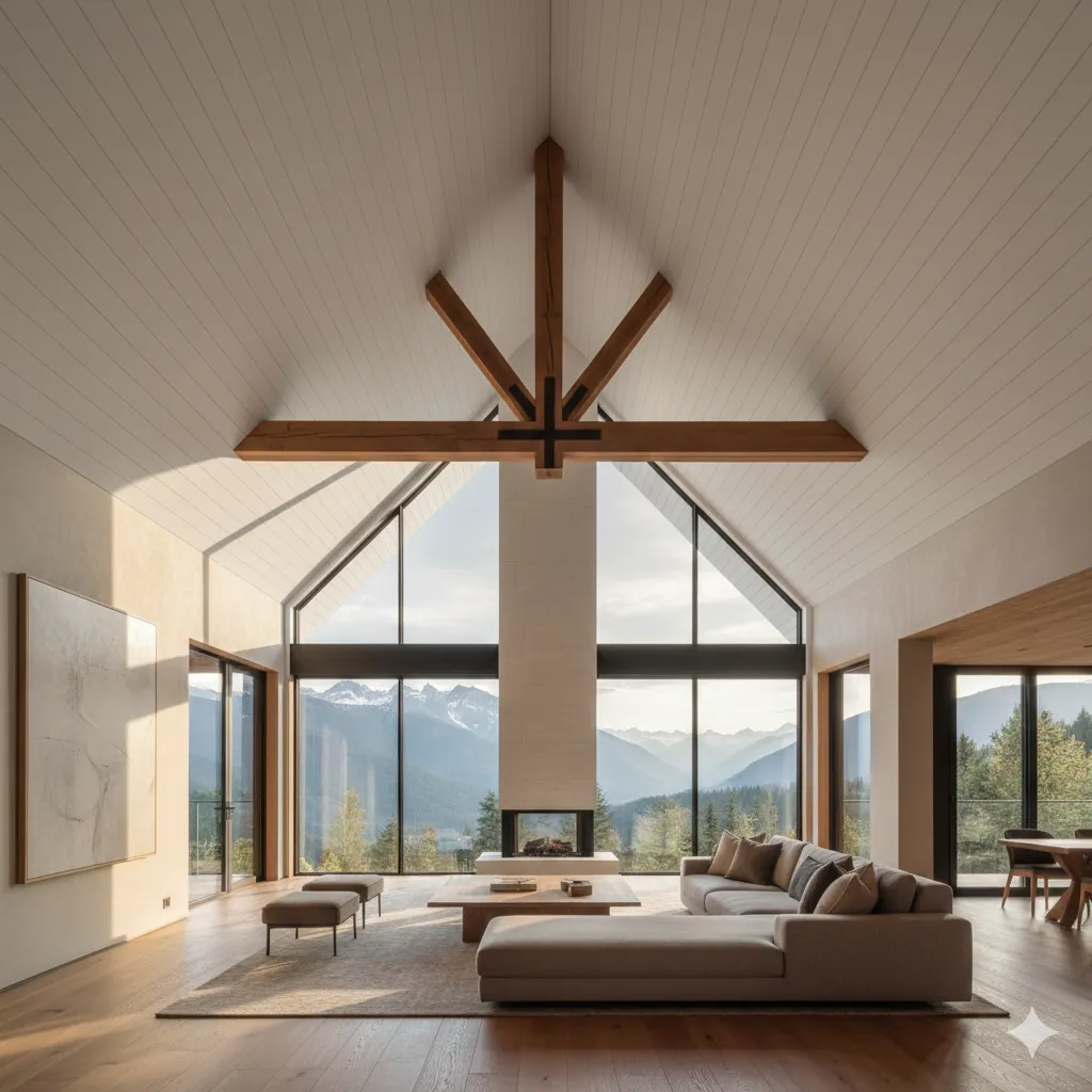 Painted White Beadboard