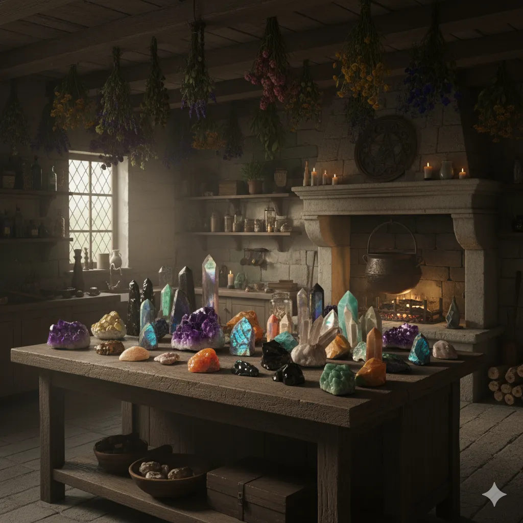 Display Crystals and Stones