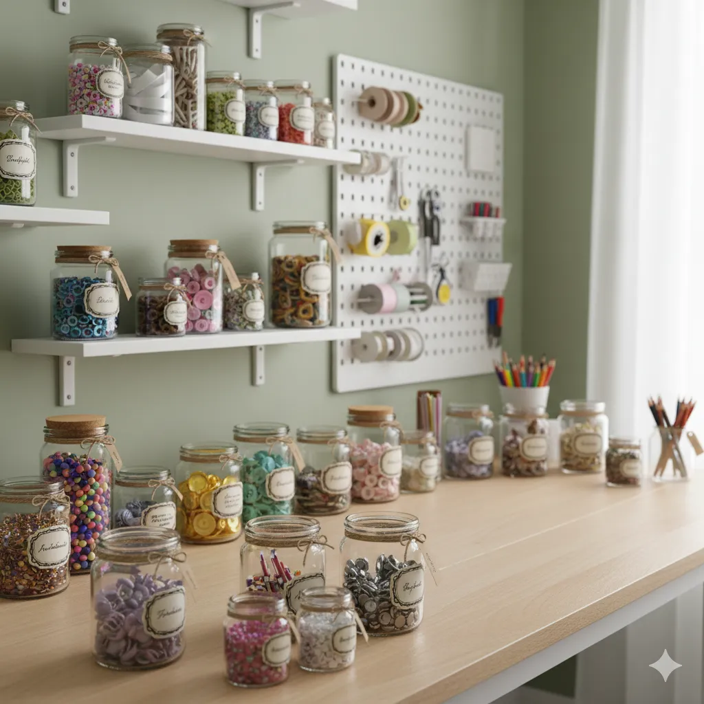 Repurpose Glass Candle Jars