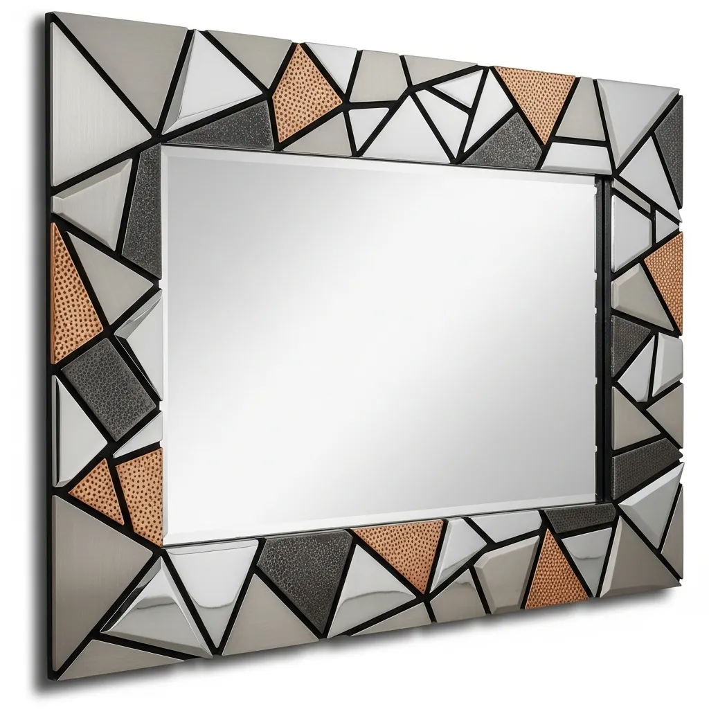 Modern Metallic Mosaic