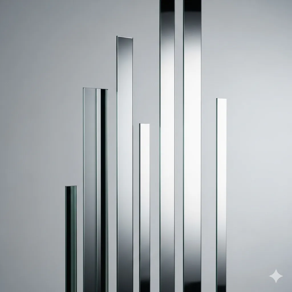 Minimalist Mirror Strips