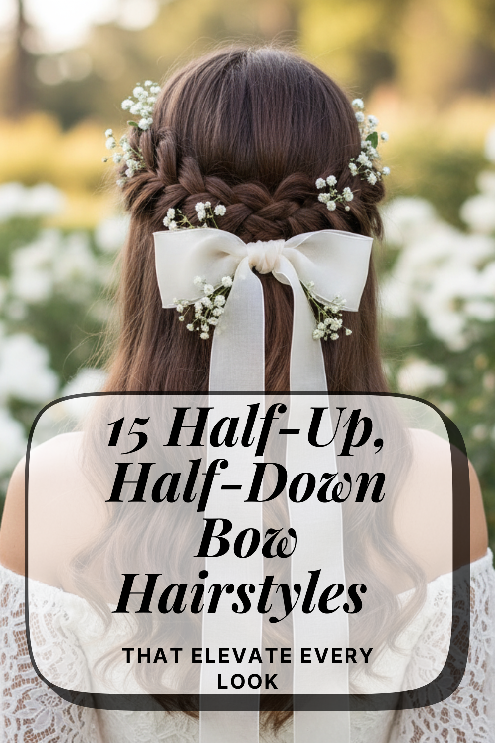 Half-Up Bow Hairstyle