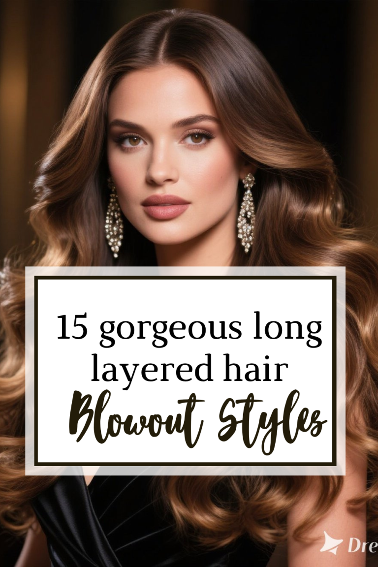 Layered Long Hair Blowout Styles