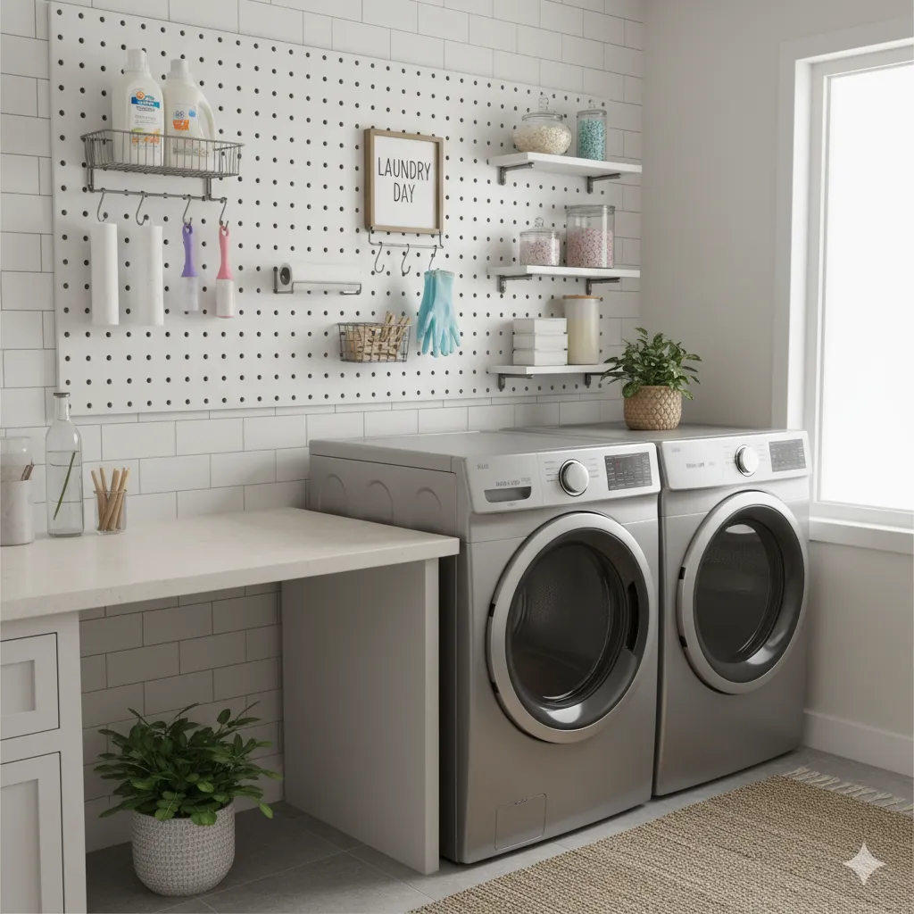 . Pegboard Organizer