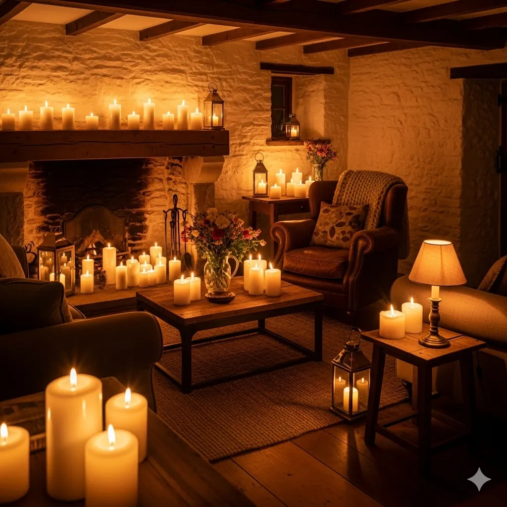 Add Candlelight and Soft Lighting