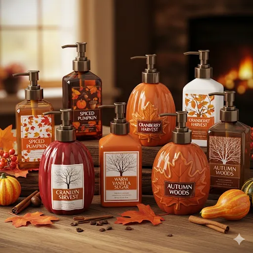  Autumn-Themed Hand Soaps