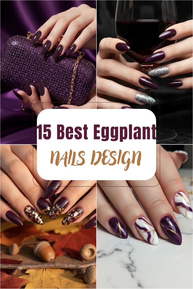 15 Best Eggplant Nails Are Officially the It-Girl Moody Manicure of Fall