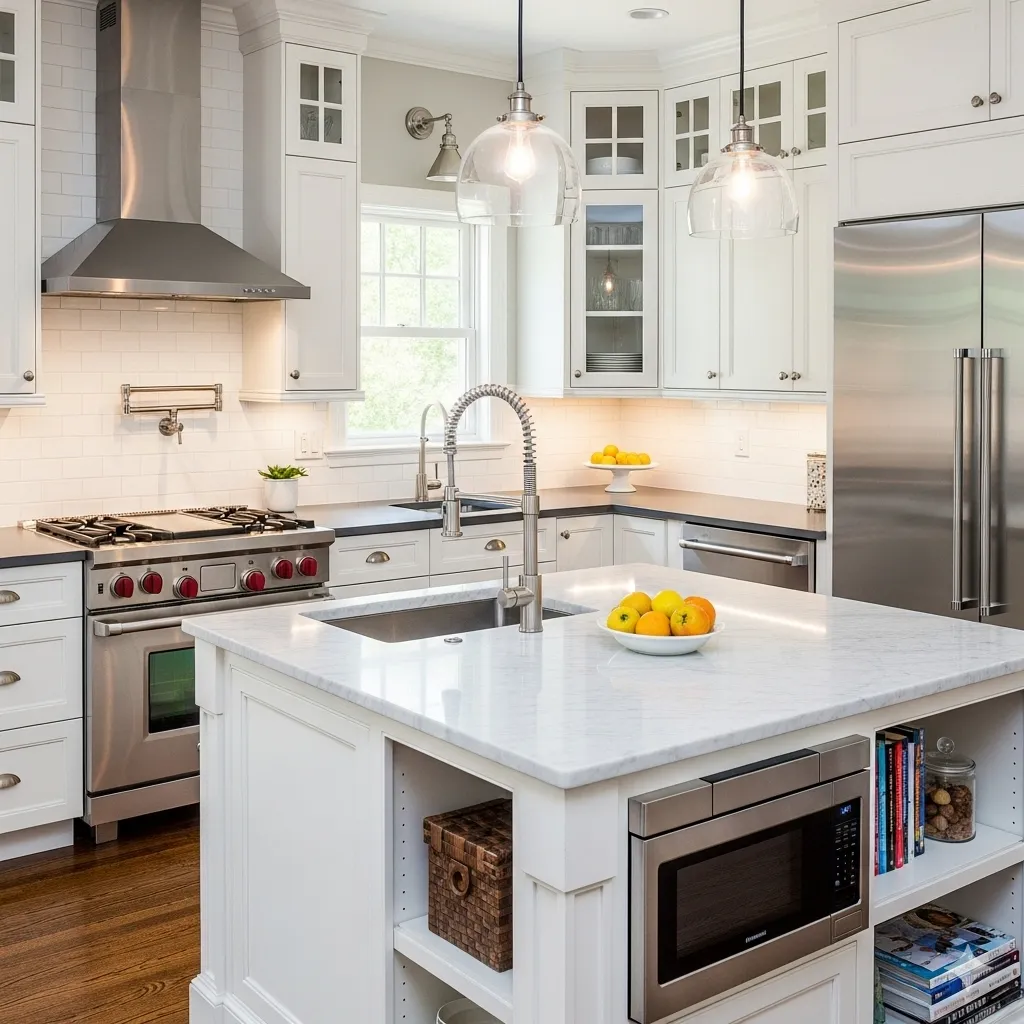 Classic White Cabinets