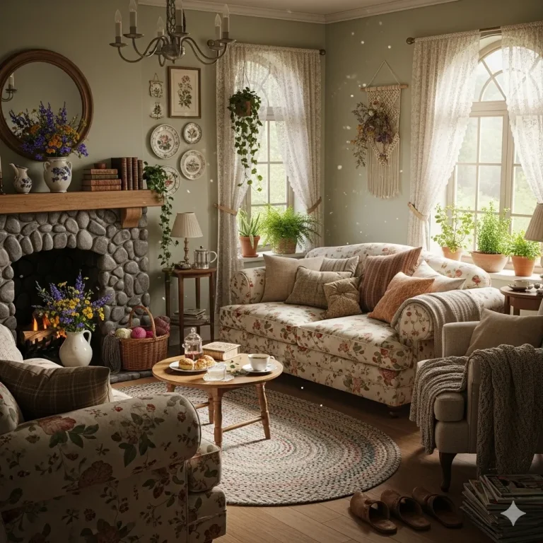 Cottage Core Living Room