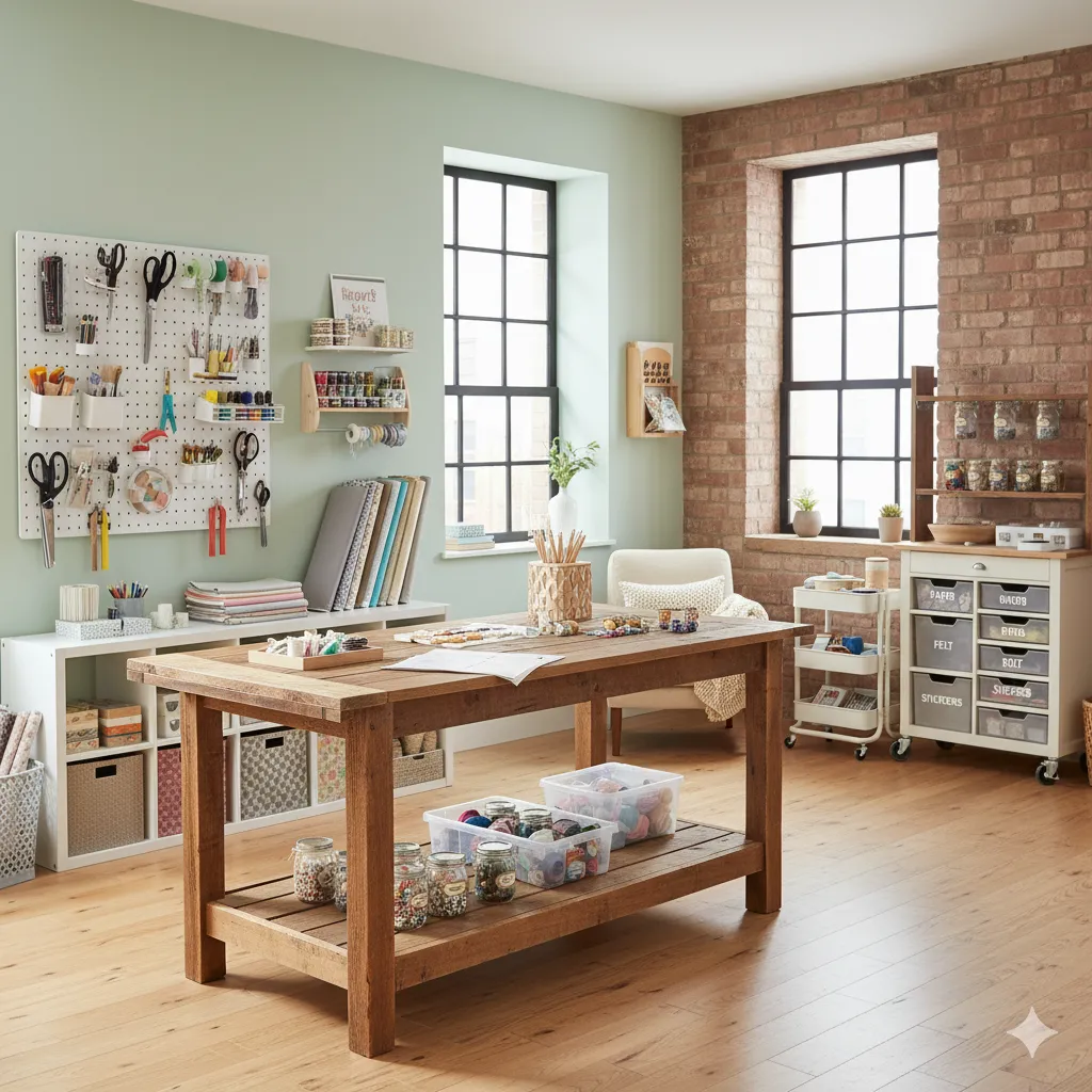 Craft Room Organization