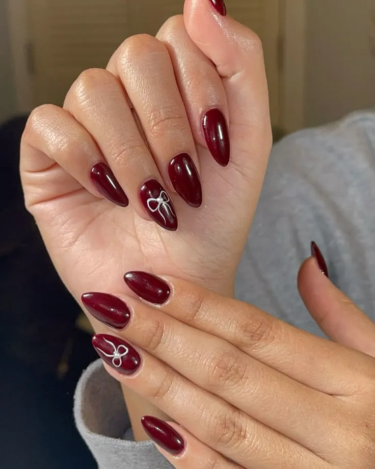 Cherry Tone Nails