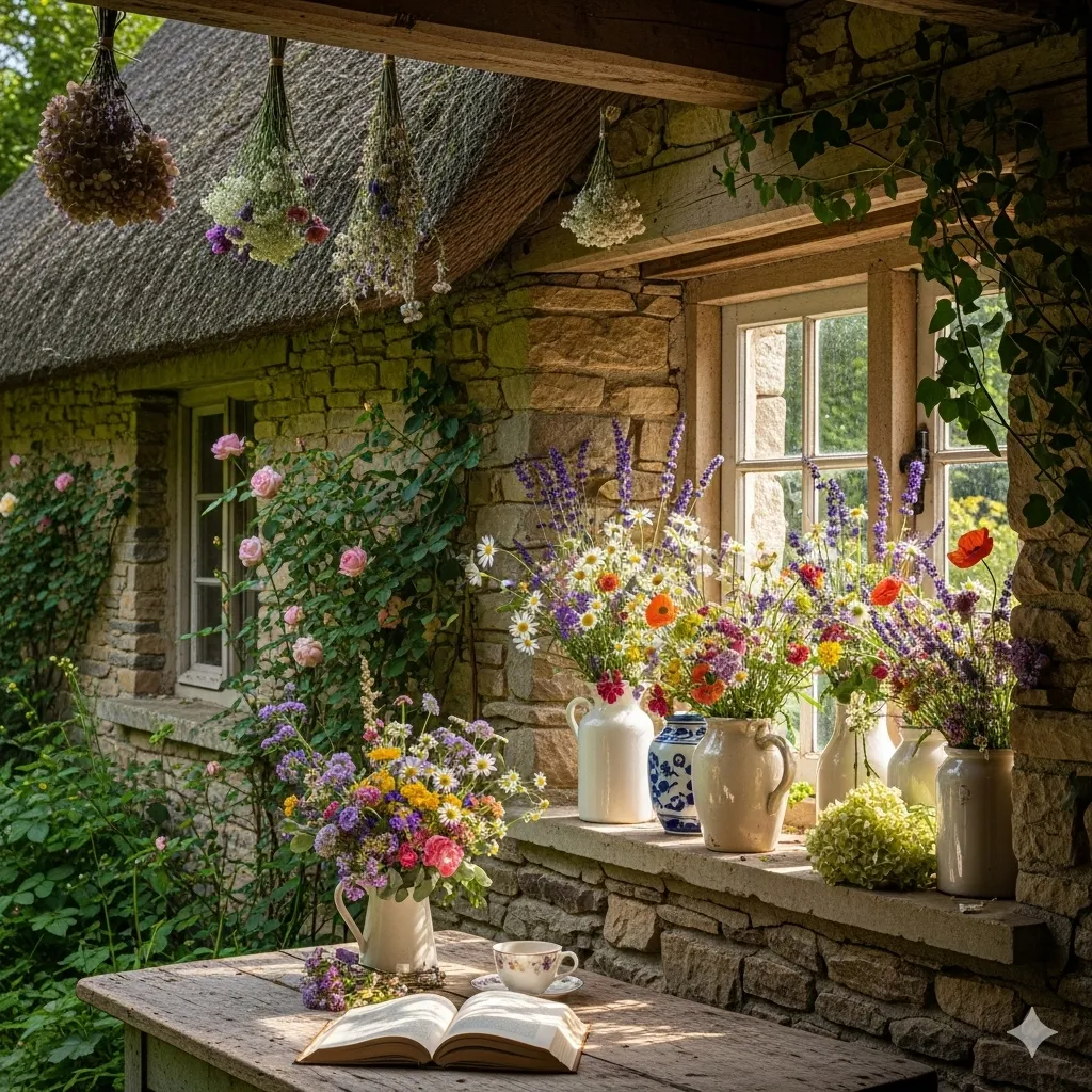Display Fresh or Dried Flowers