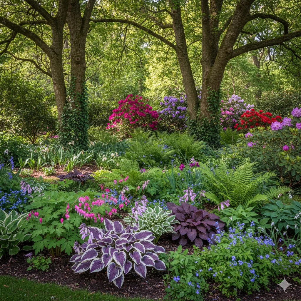 Flowers and Plants to Grow Under Trees