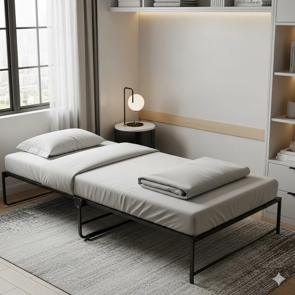 Foldable Twin Bed Frame