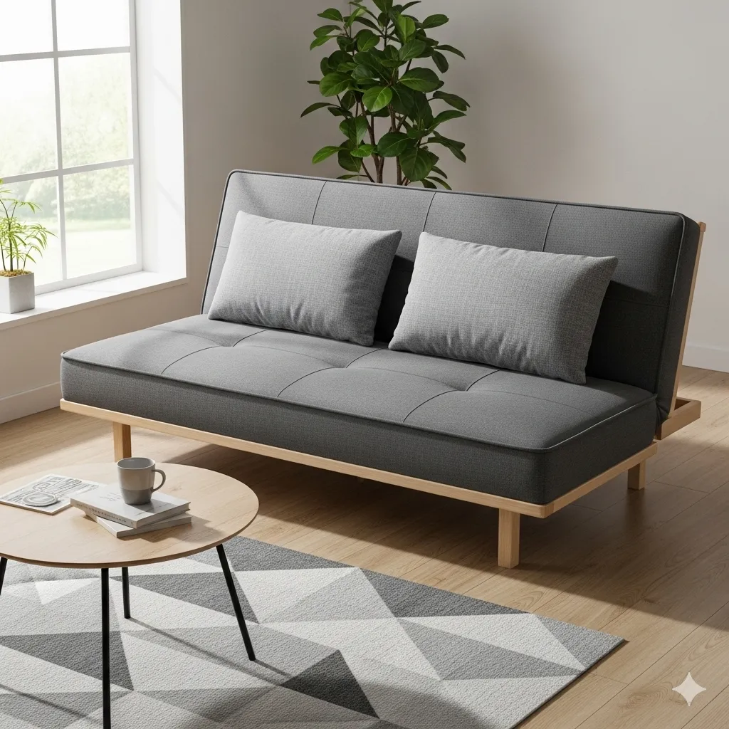 Futon Style Sofa Bed