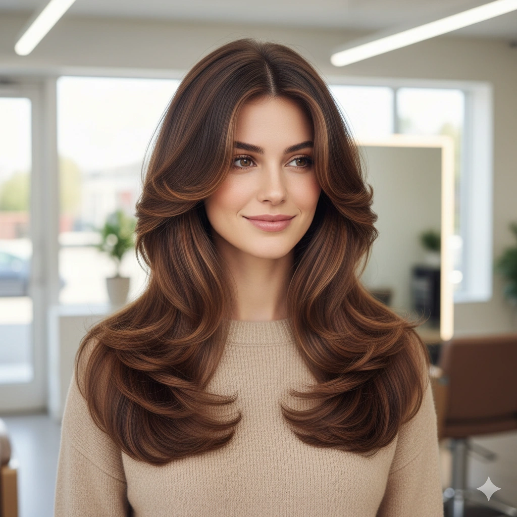  Layered Long Hair Blowout Styles