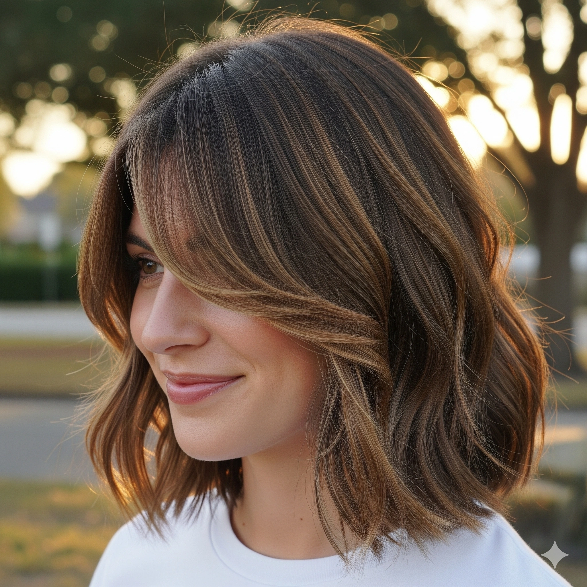  Side-Swept Bangs Hairstyles