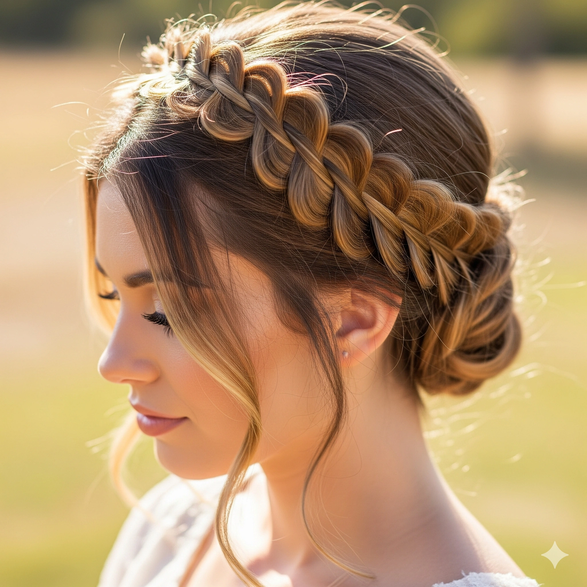 Spring Wedding Hairstyle