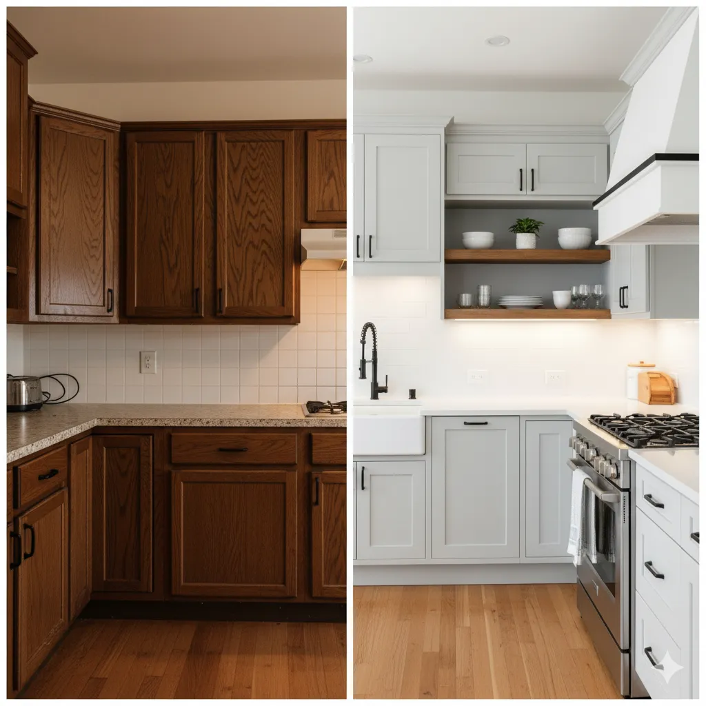 13 Kitchen Cabinets Makeover: Smart Ideas