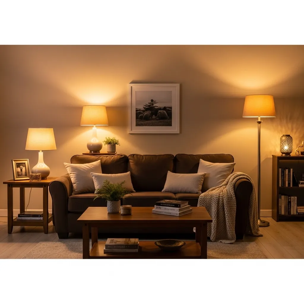 Light Up with Warm Lamps