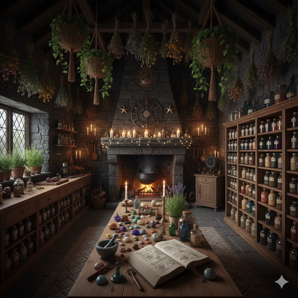 Magical Home With These Witchy Kitchen Aesthetic