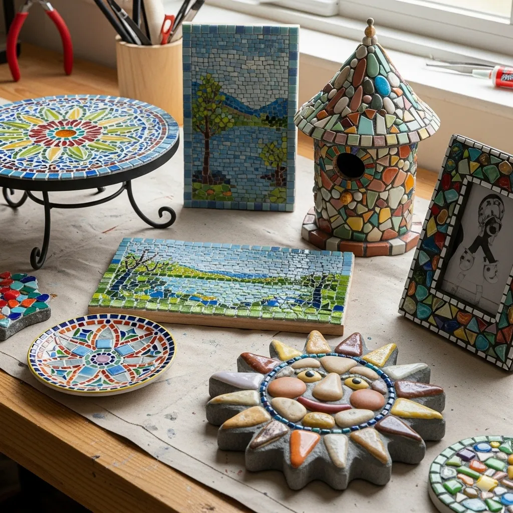 Beautiful Mosaic Craft Projects