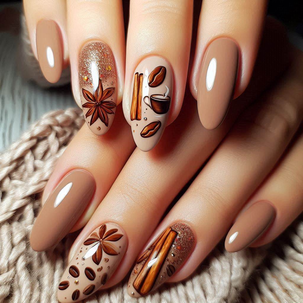 Coffee Nails