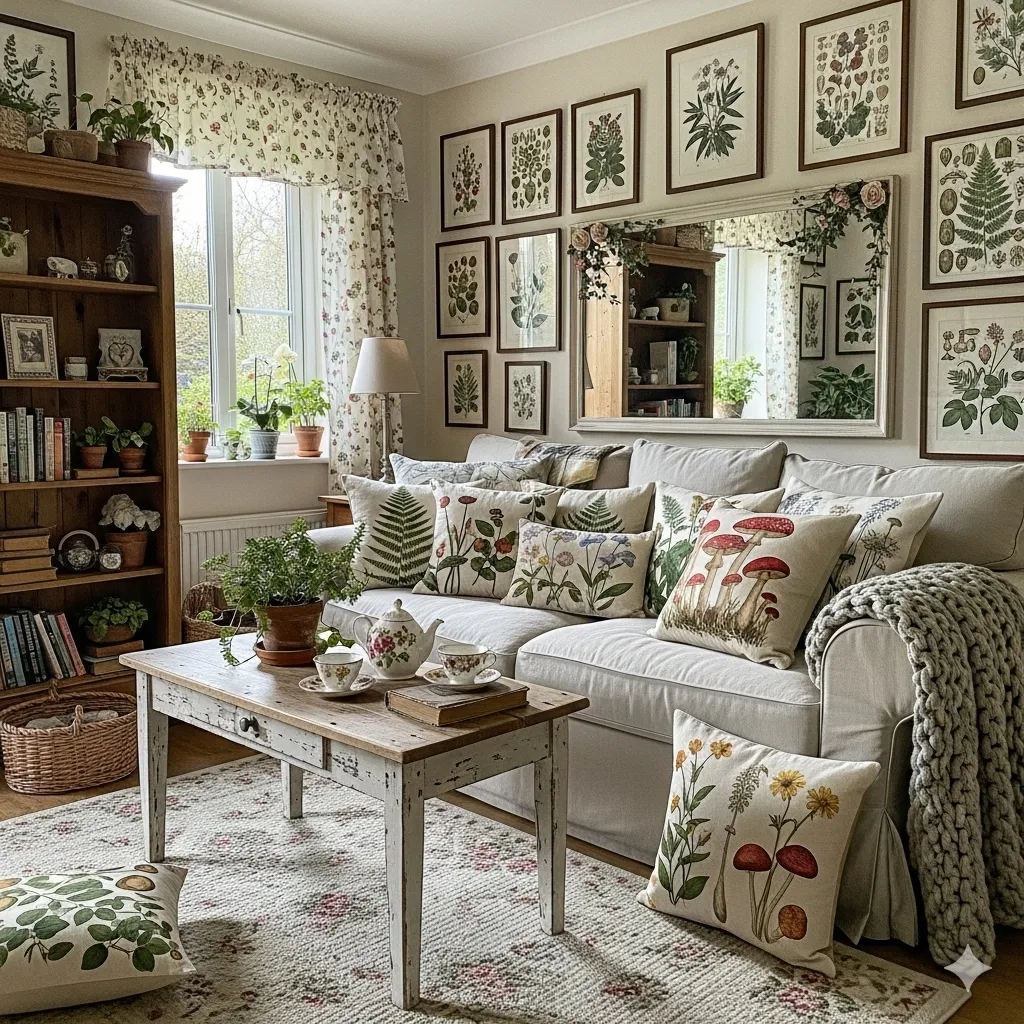 Mix in Botanical Prints