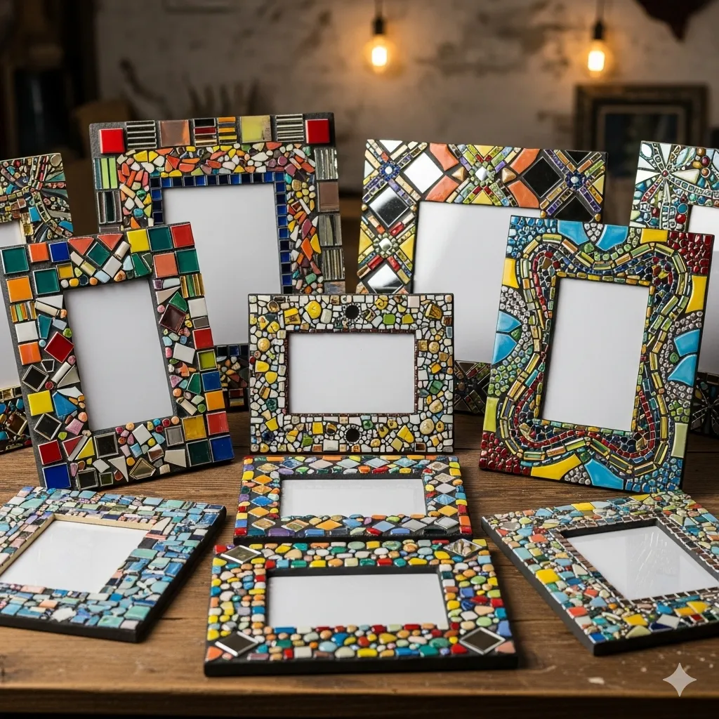Mosaic Picture Frames