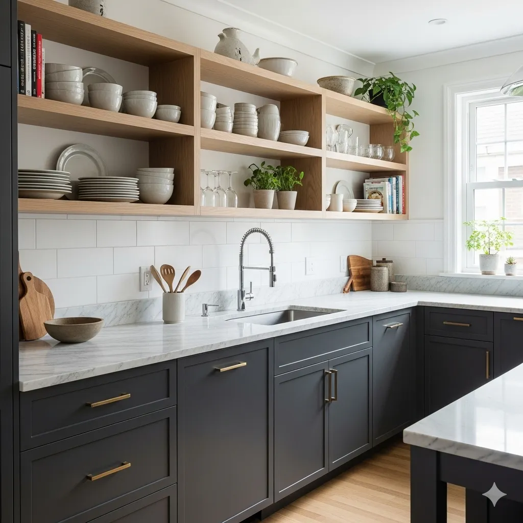 Open Shelving Combos