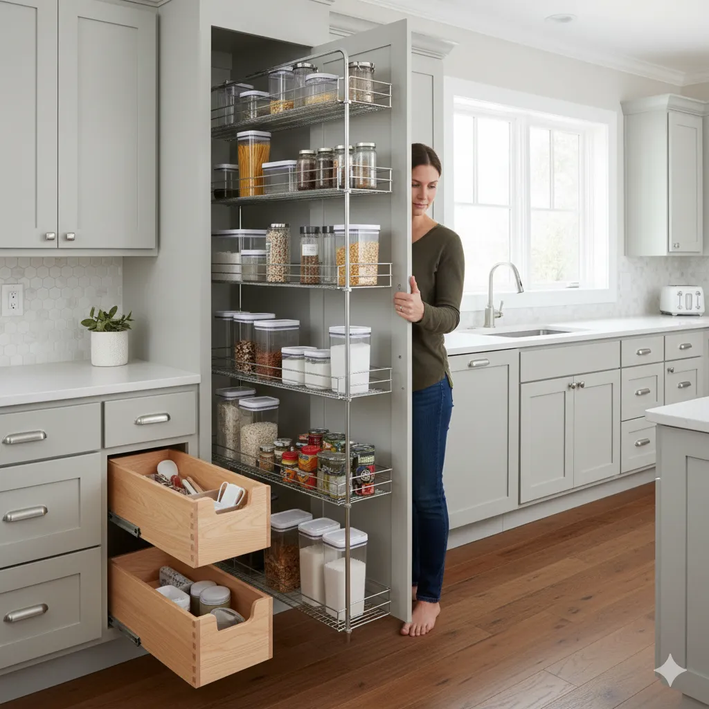 Organize with Pull-Out Storage