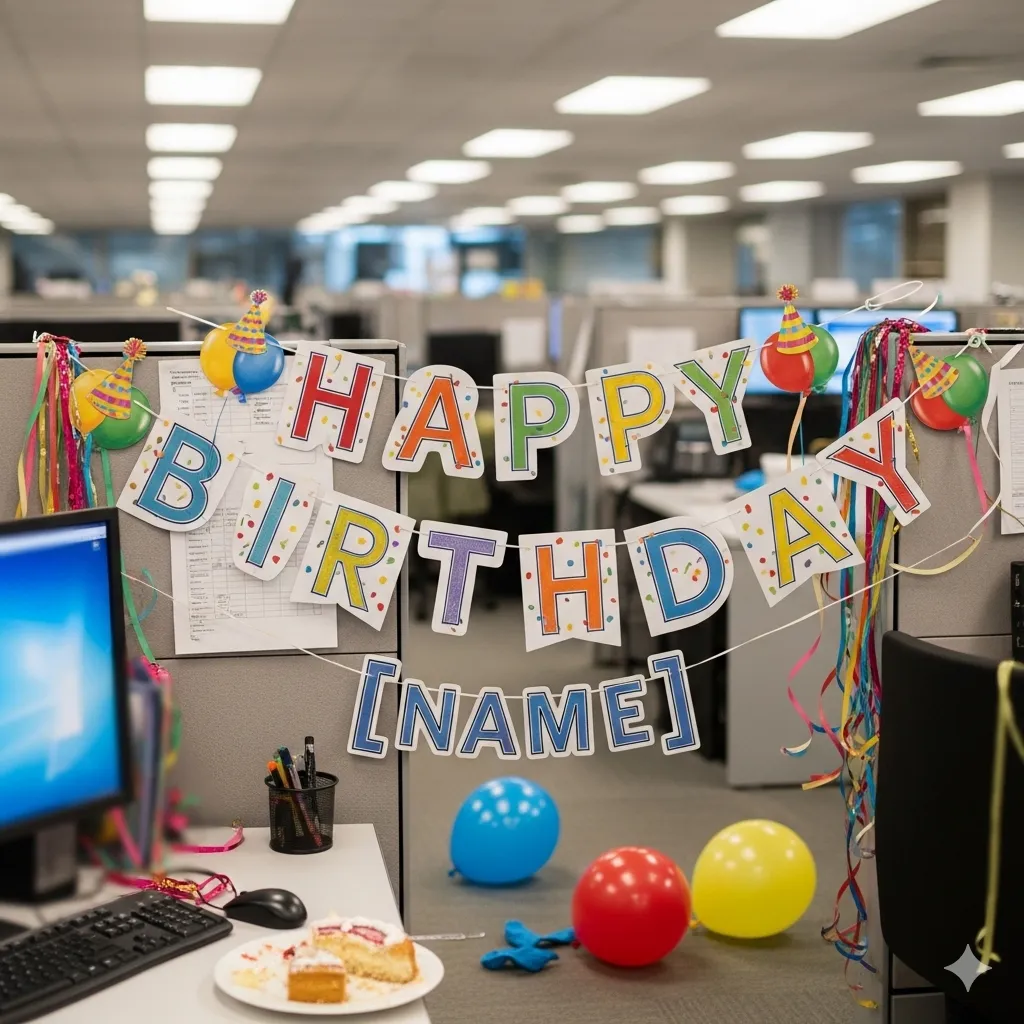 Personalized Birthday Banner