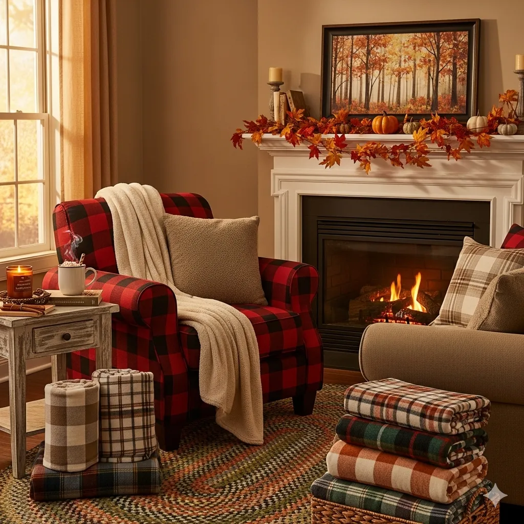 Plaid and Flannel Touches