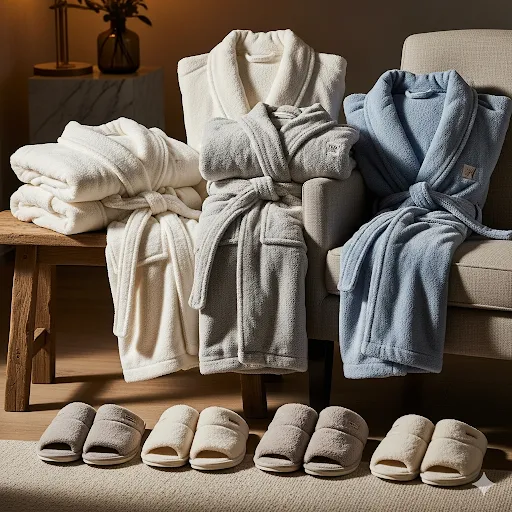  Plush Robes and Slippers
