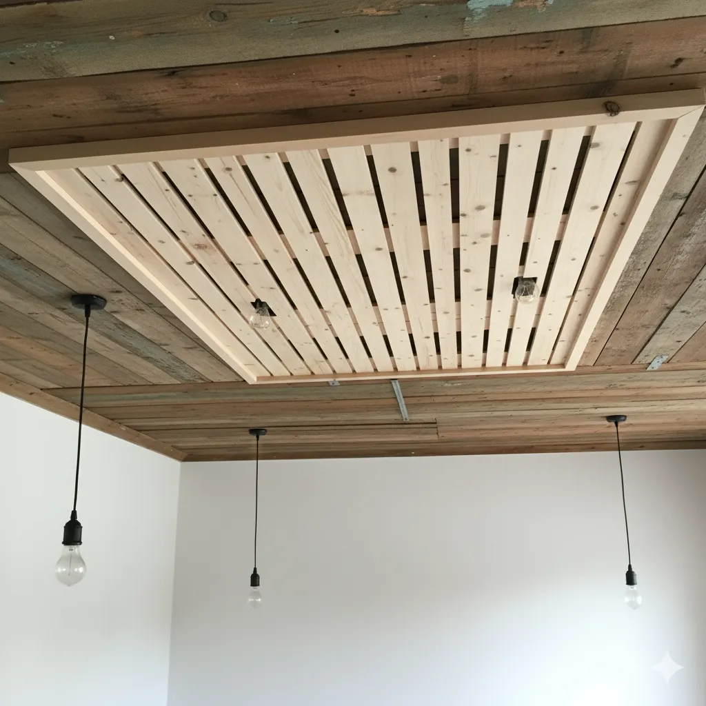 Plywood Strips for a Modern Look