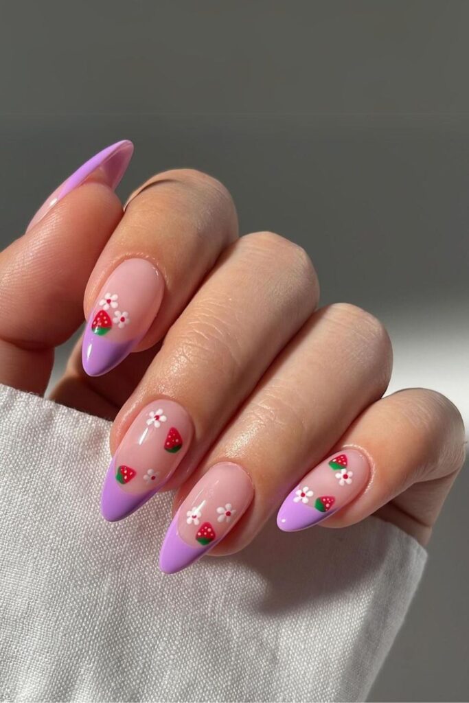 Strawberry Nails