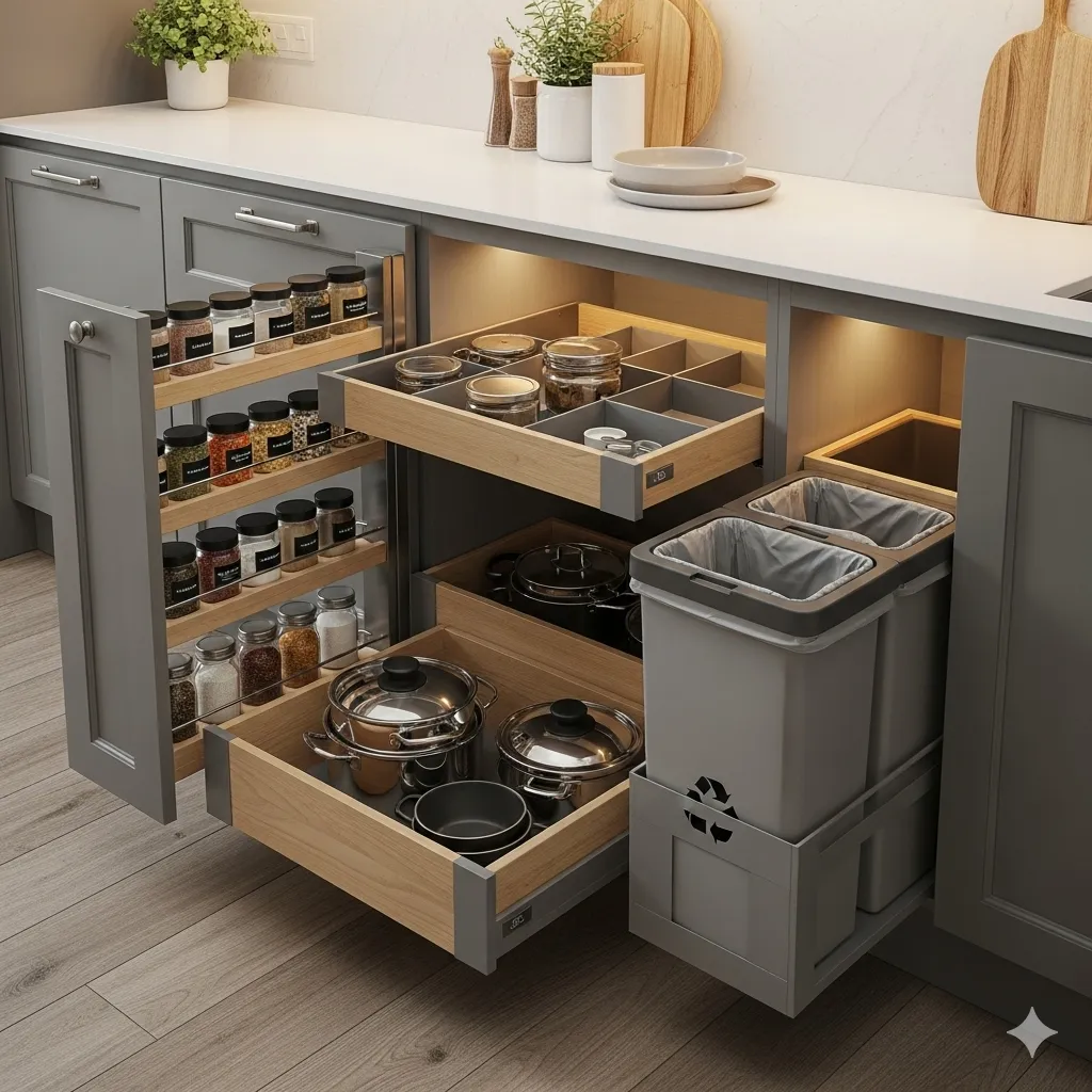 Smart Storage Pull-Outs