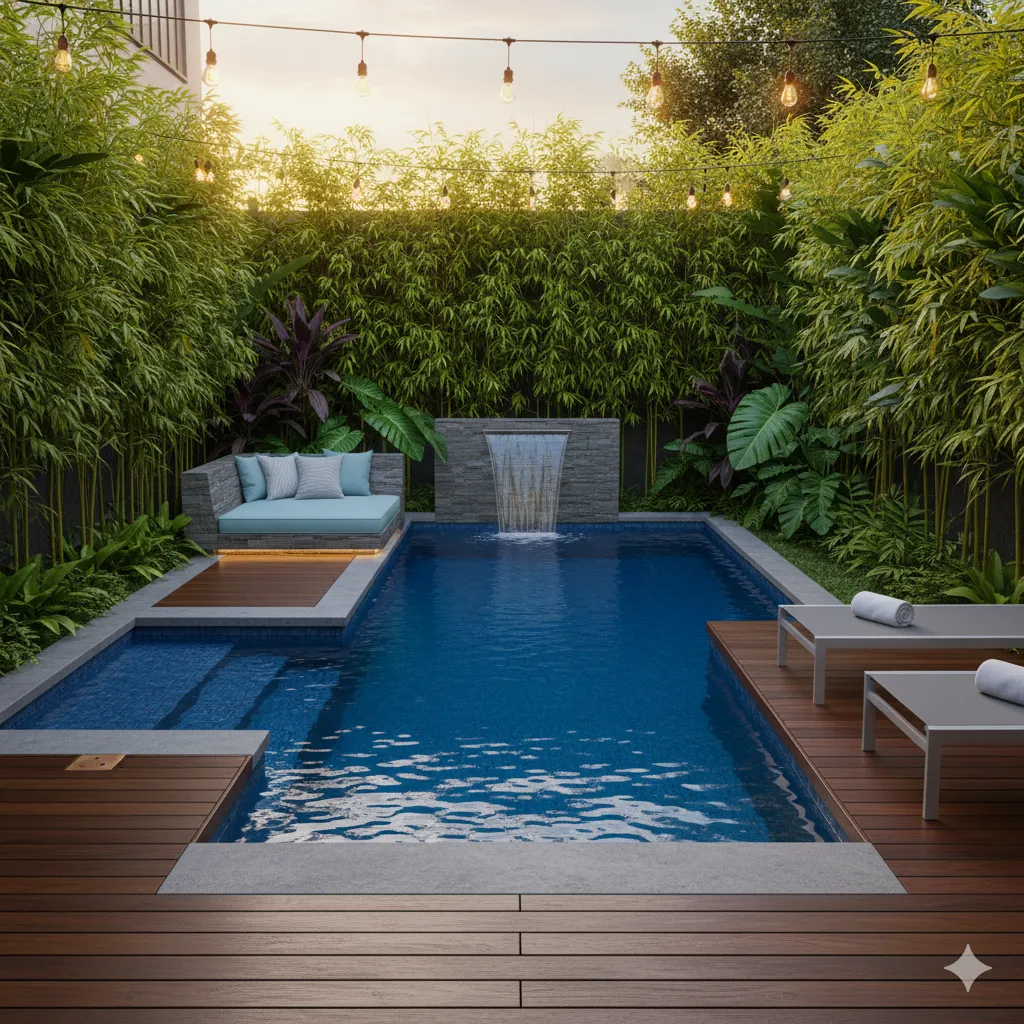 Stunning Small Backyard Pool
