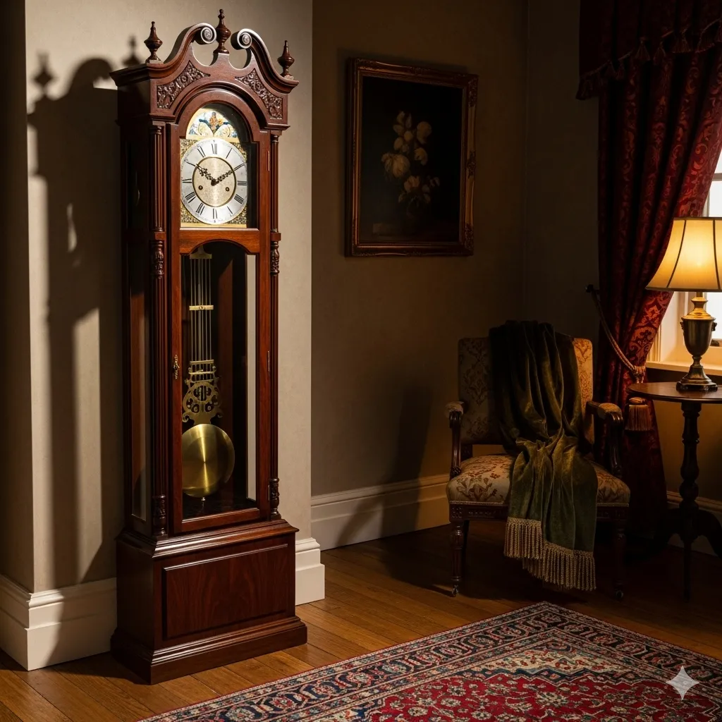 Tall and Narrow Clock