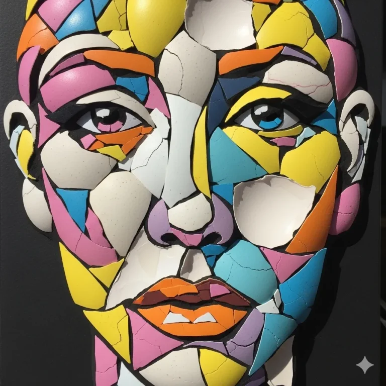  Trendy Eggshell Mosaic Art