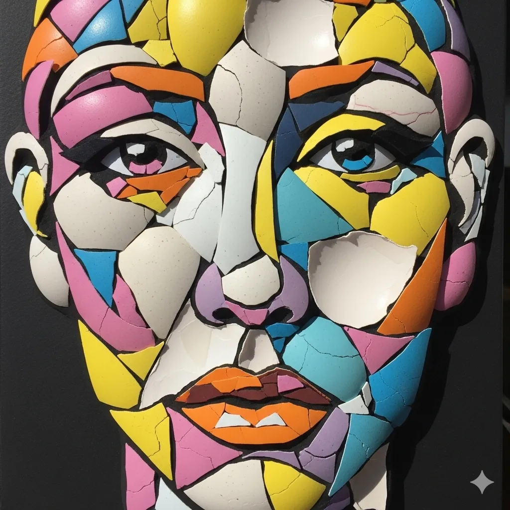  Trendy Eggshell Mosaic Art