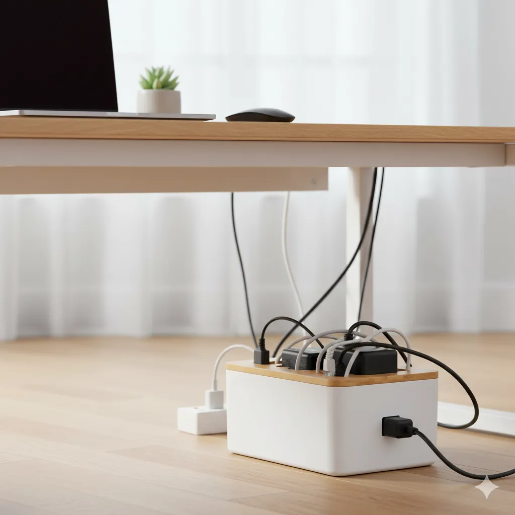 Use a Cable Management Box