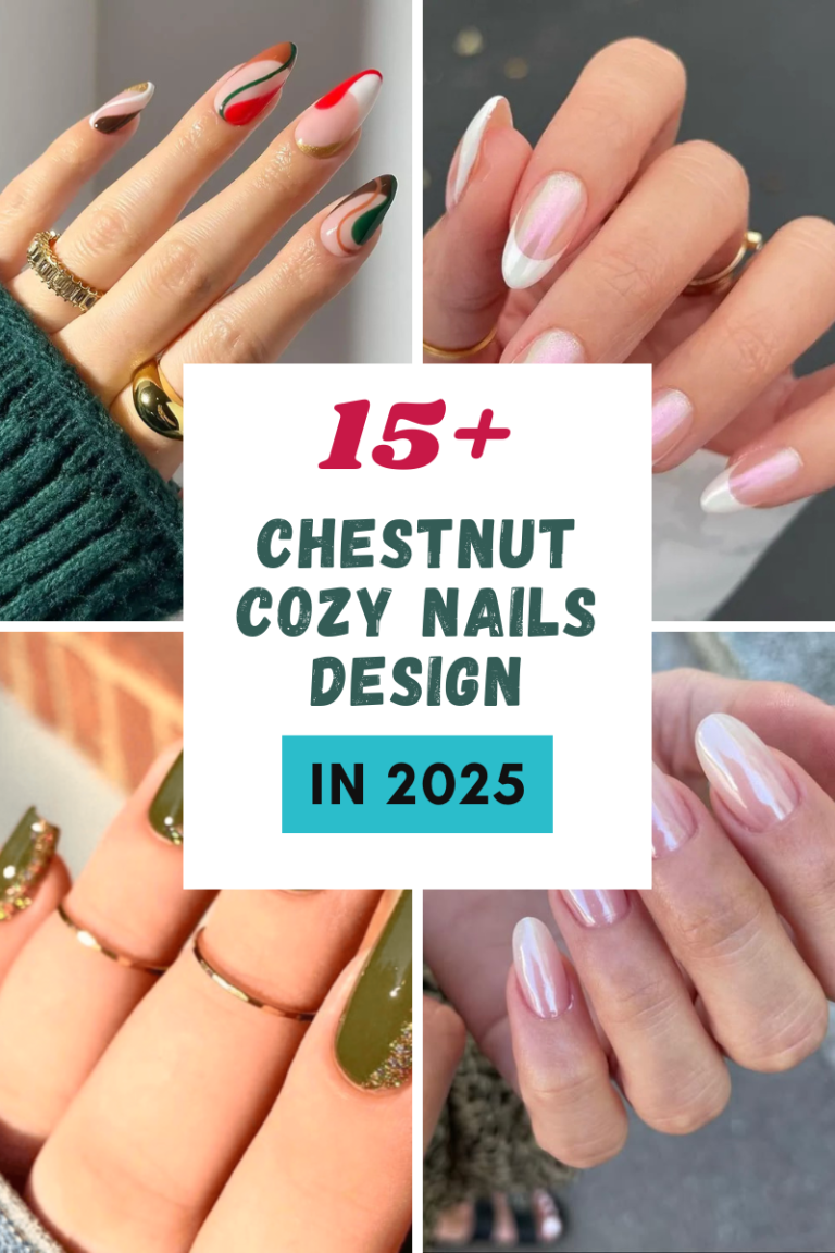Top 15 Chestnut Cozy Nails Ideas for a Warm & Stylish Autumn Look