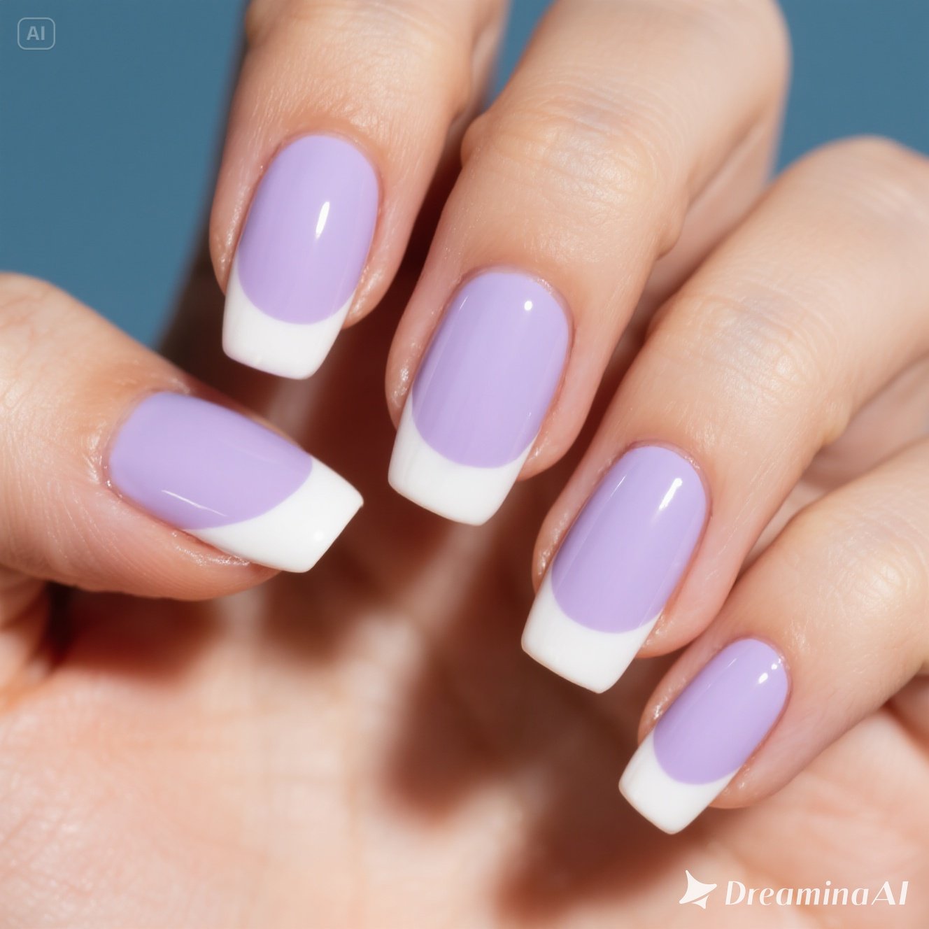 Lavender Milk Nails