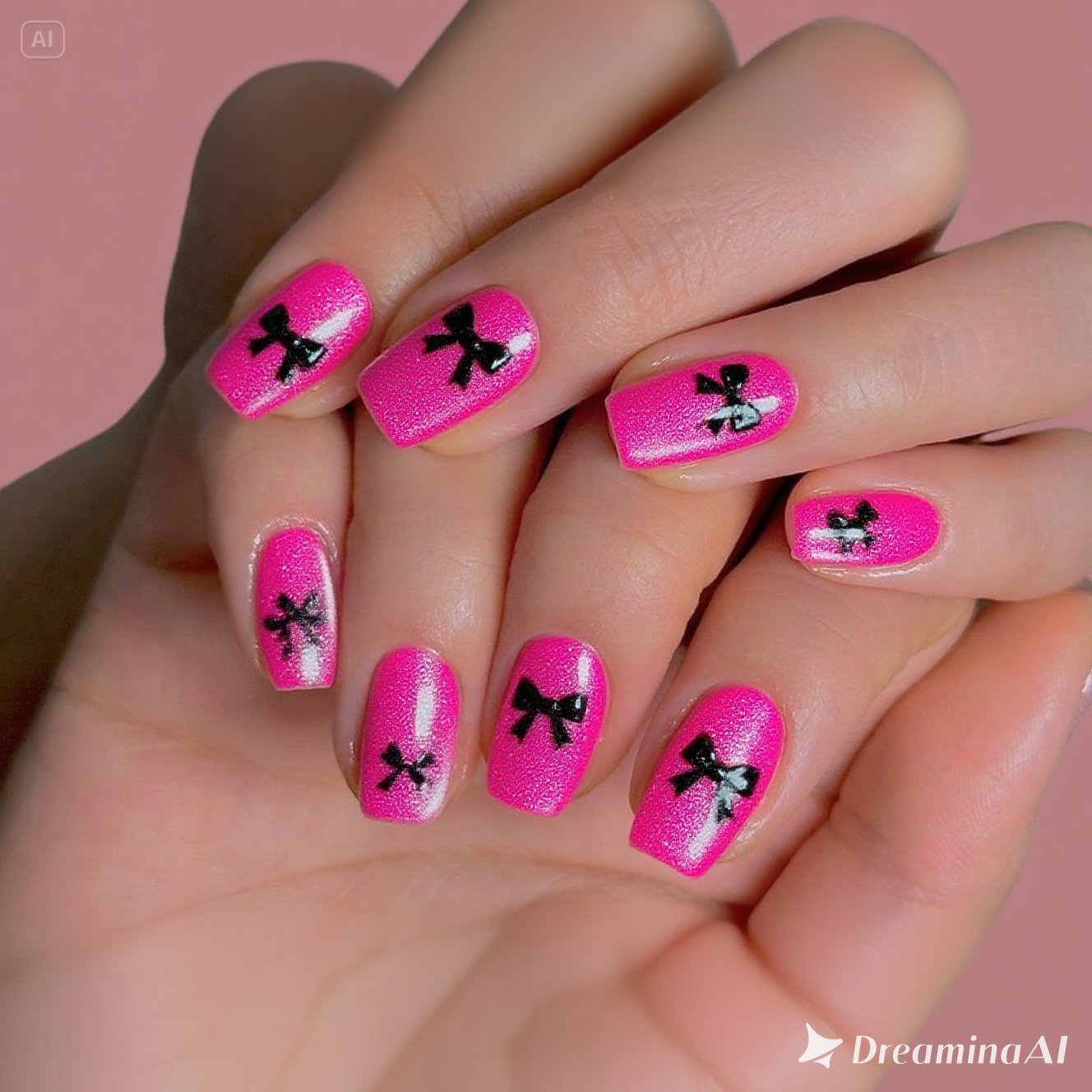 Tropical Dusk Aura Nails