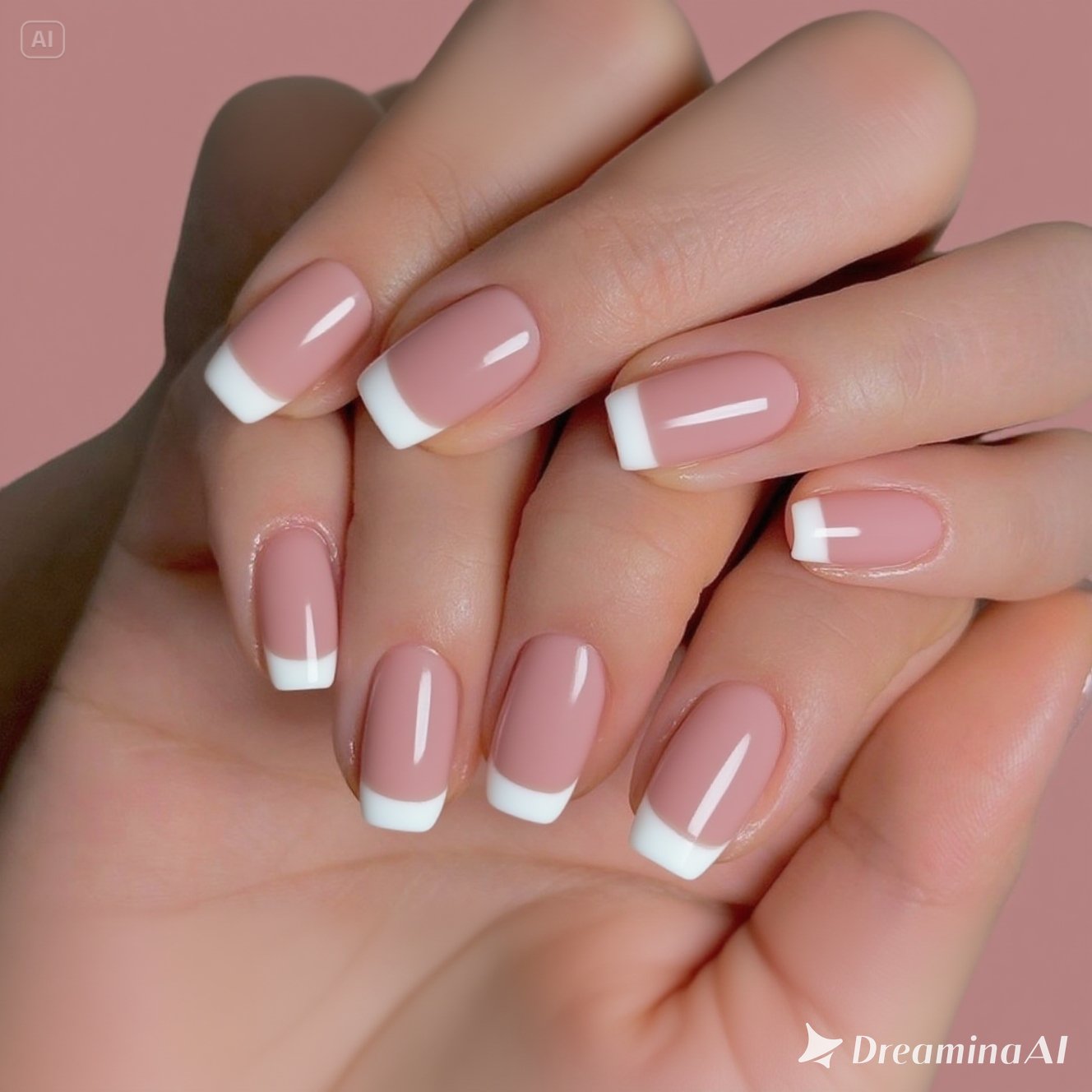 Tropical Dusk Aura Nails