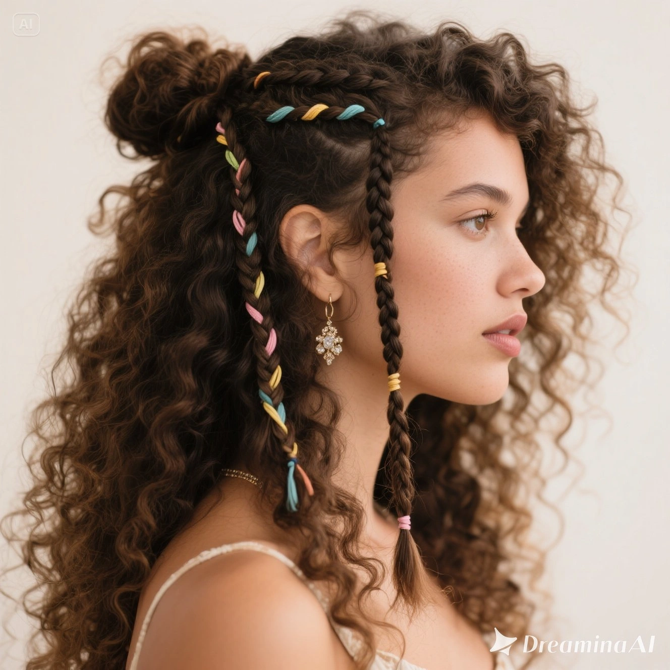 curly braid hairstyles